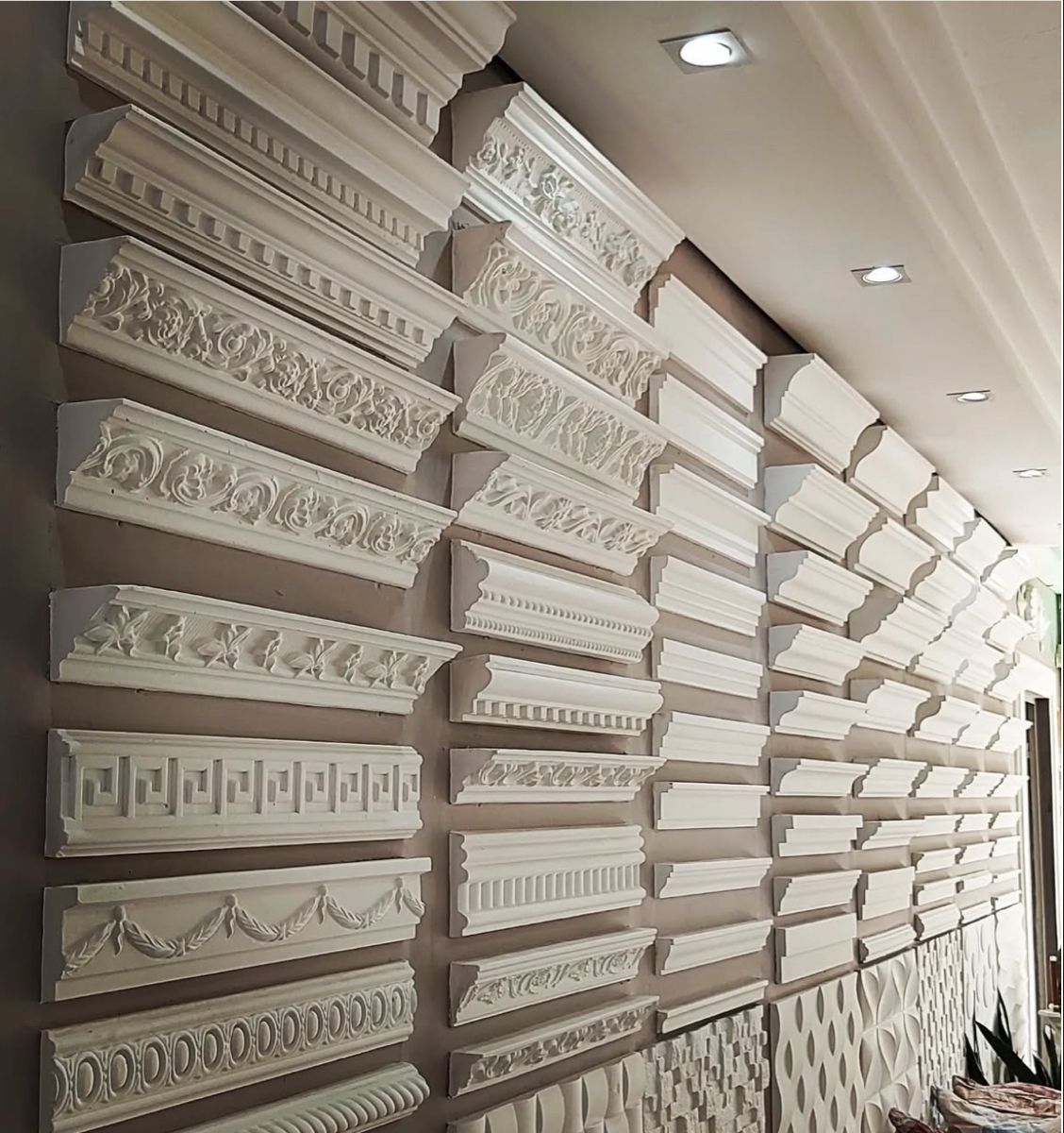 Gypsum Mould Works in Kampala, Uganda at Orathens Decor Limited